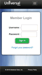 Mobile Screenshot of members.universalclass.com